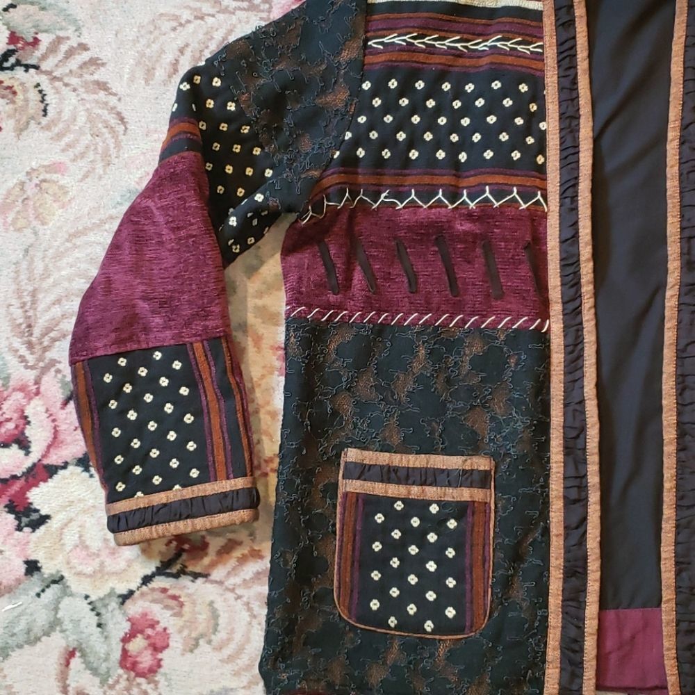 Yakmagik Patchwork Jacket - image 9